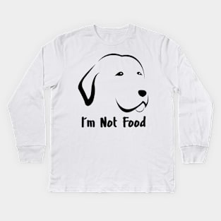 I'm Noot Food Kids Long Sleeve T-Shirt